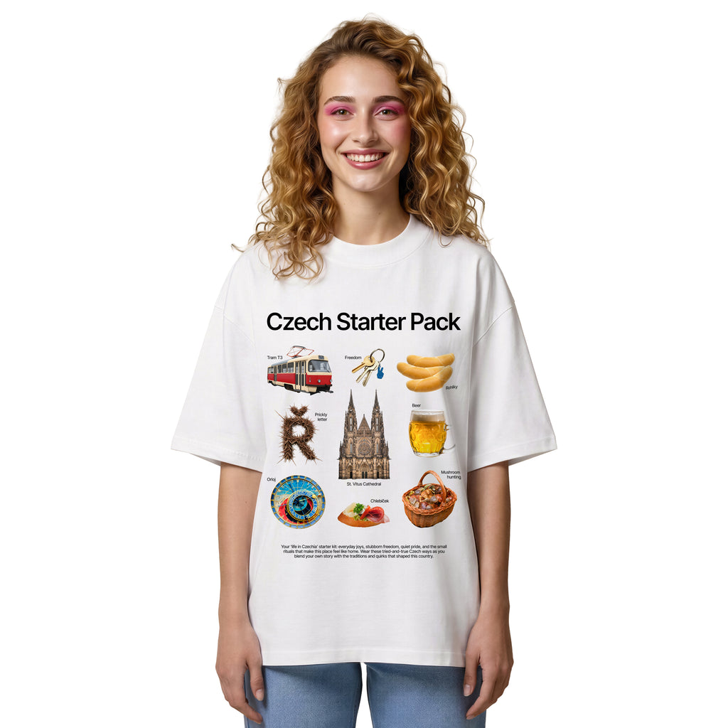 Czech Starter Pack Oversized T-shirt