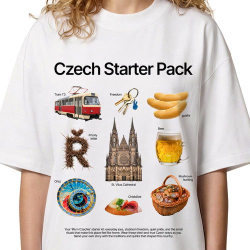 Czech Starter Pack Oversized T-shirt