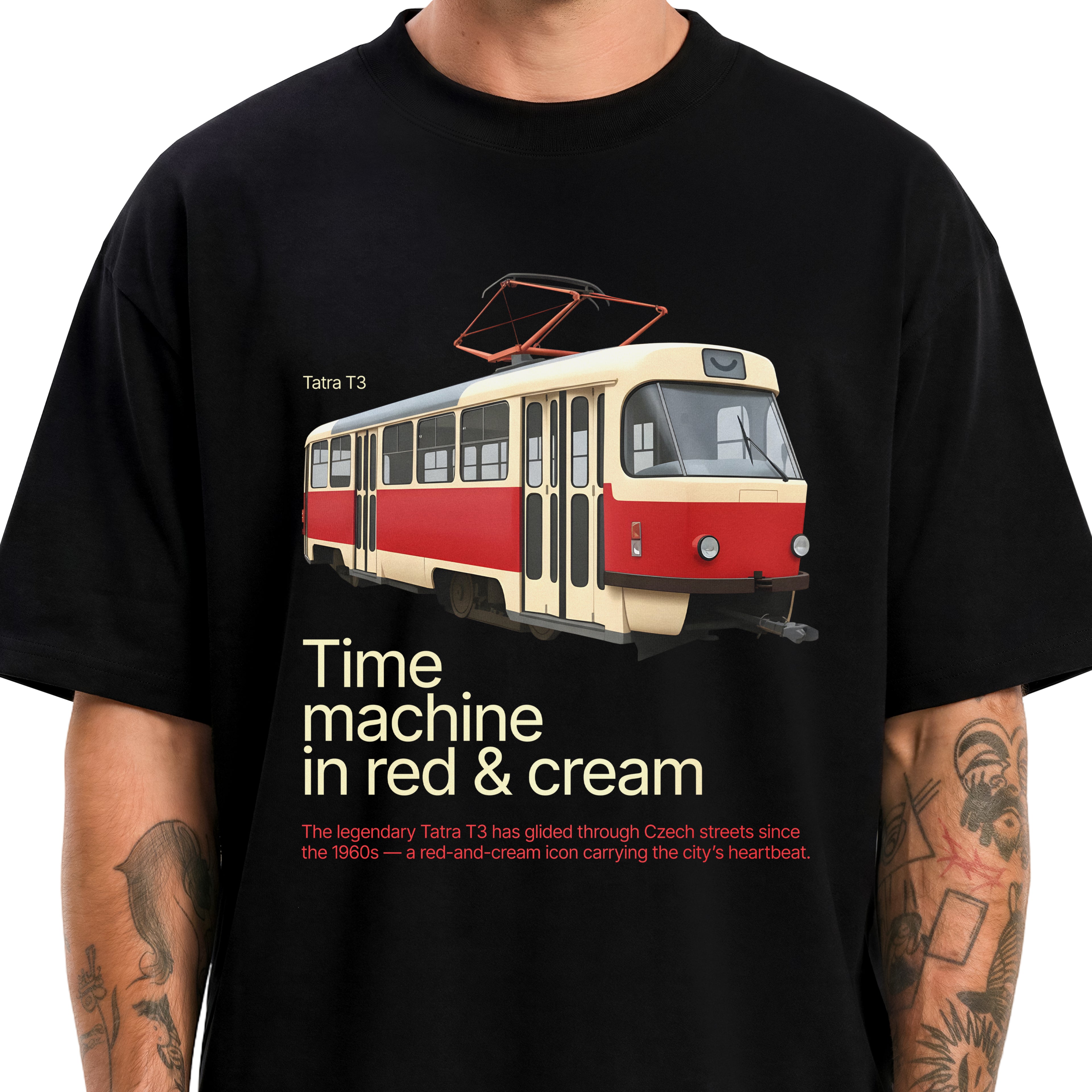 T3 Tram Oversized T-shirt