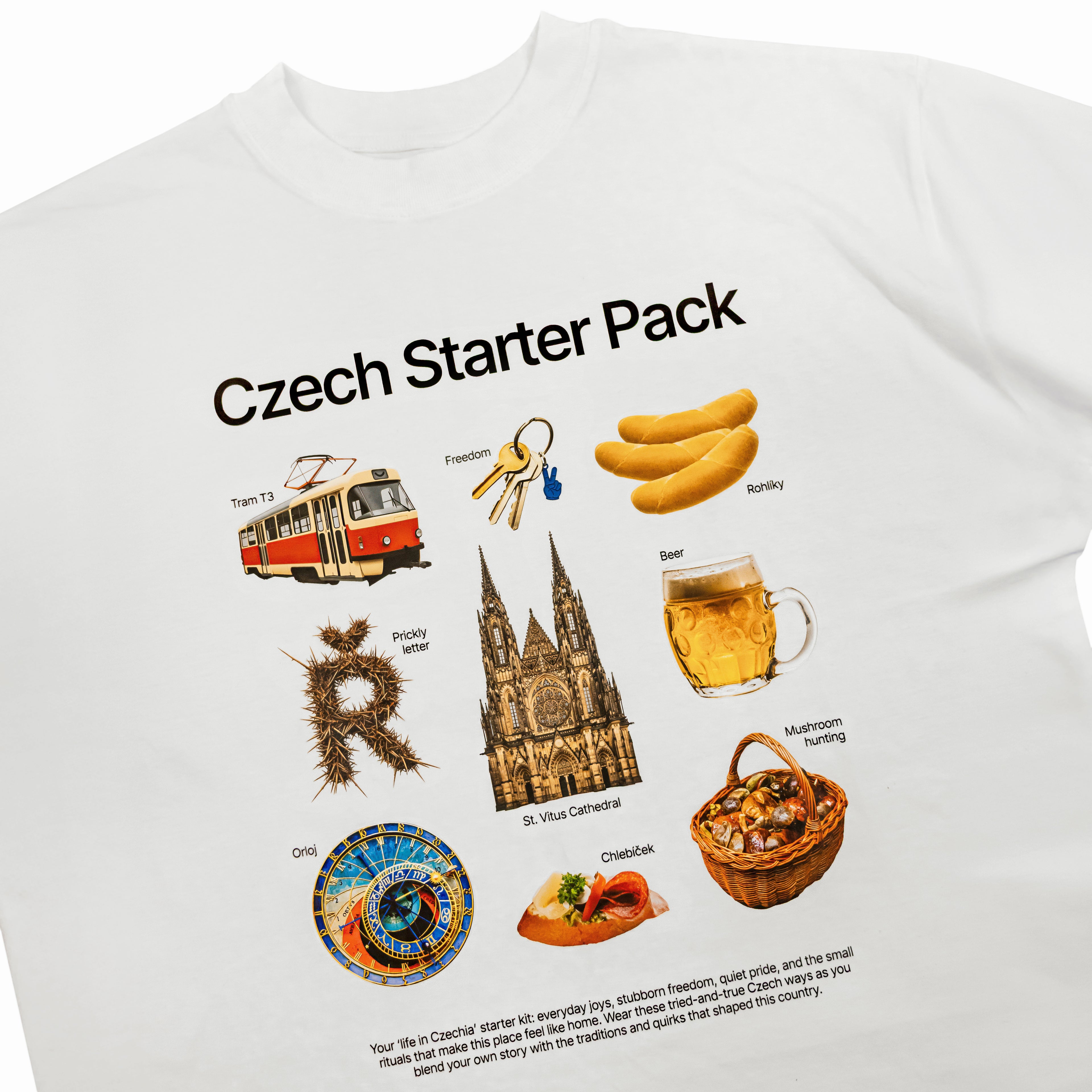Czech Starter Pack Oversized T-shirt