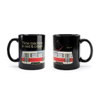 T3 Tram Black Mug