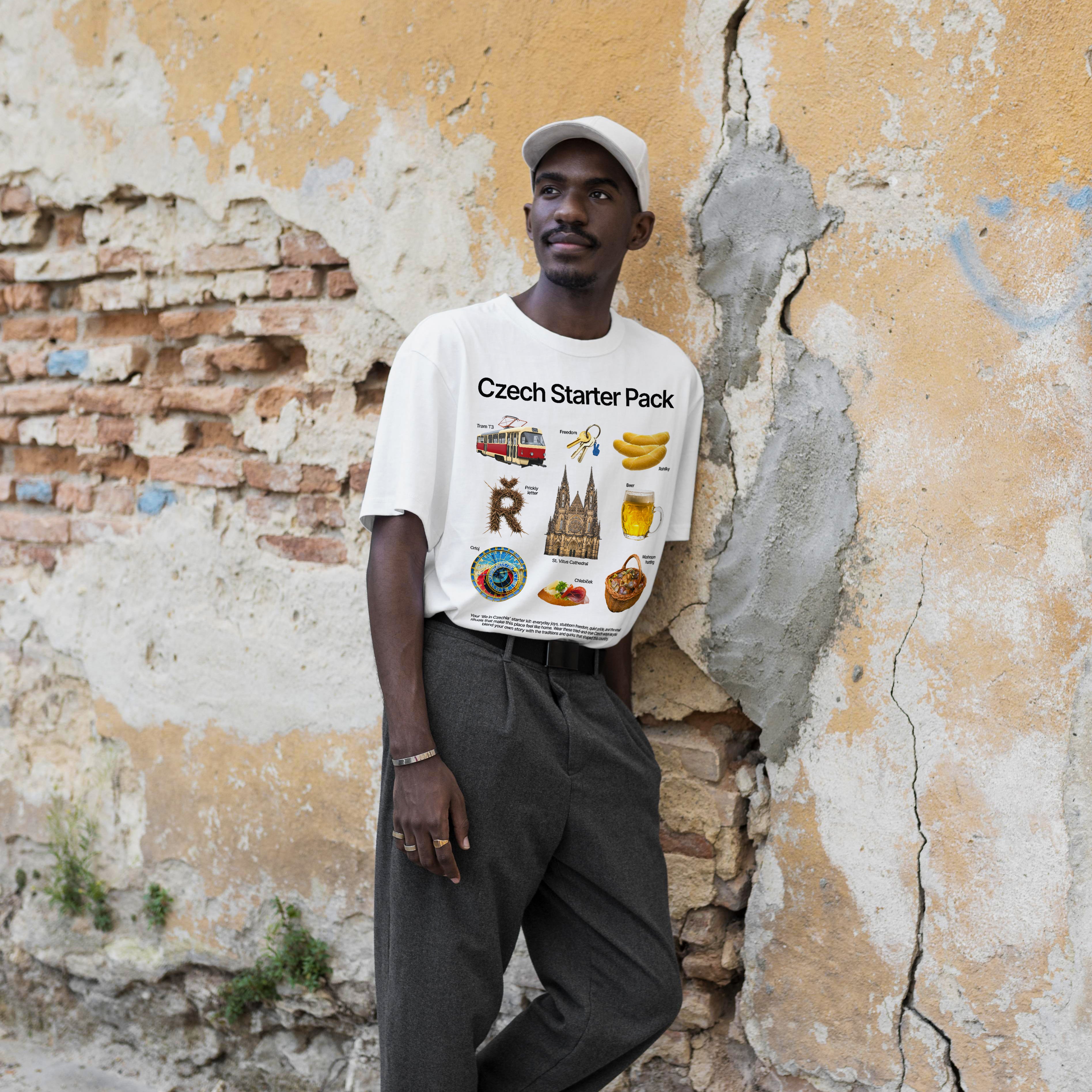 Czech Starter Pack Oversized T-shirt